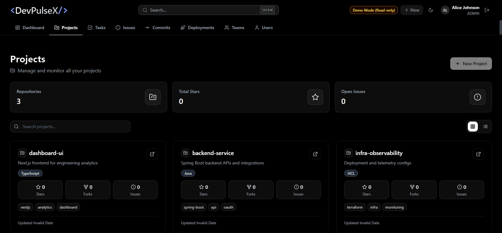 DevPulseX screenshot 5
